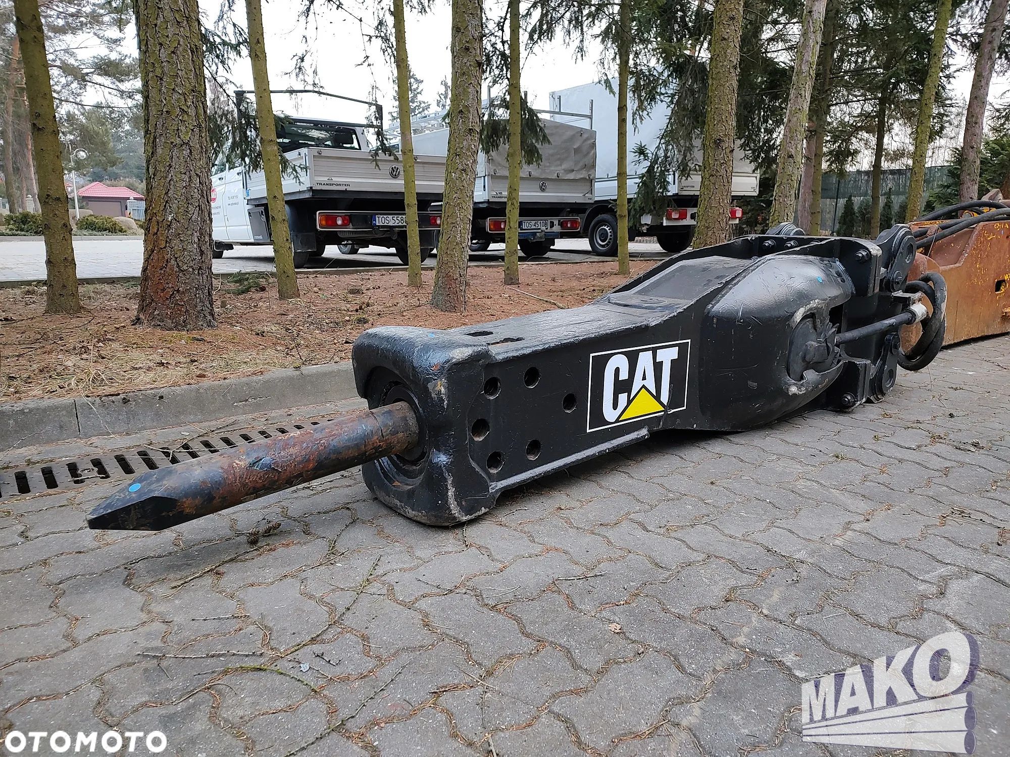Młot hydrauliczny CAT H115 S 1180kg do koparki - 1