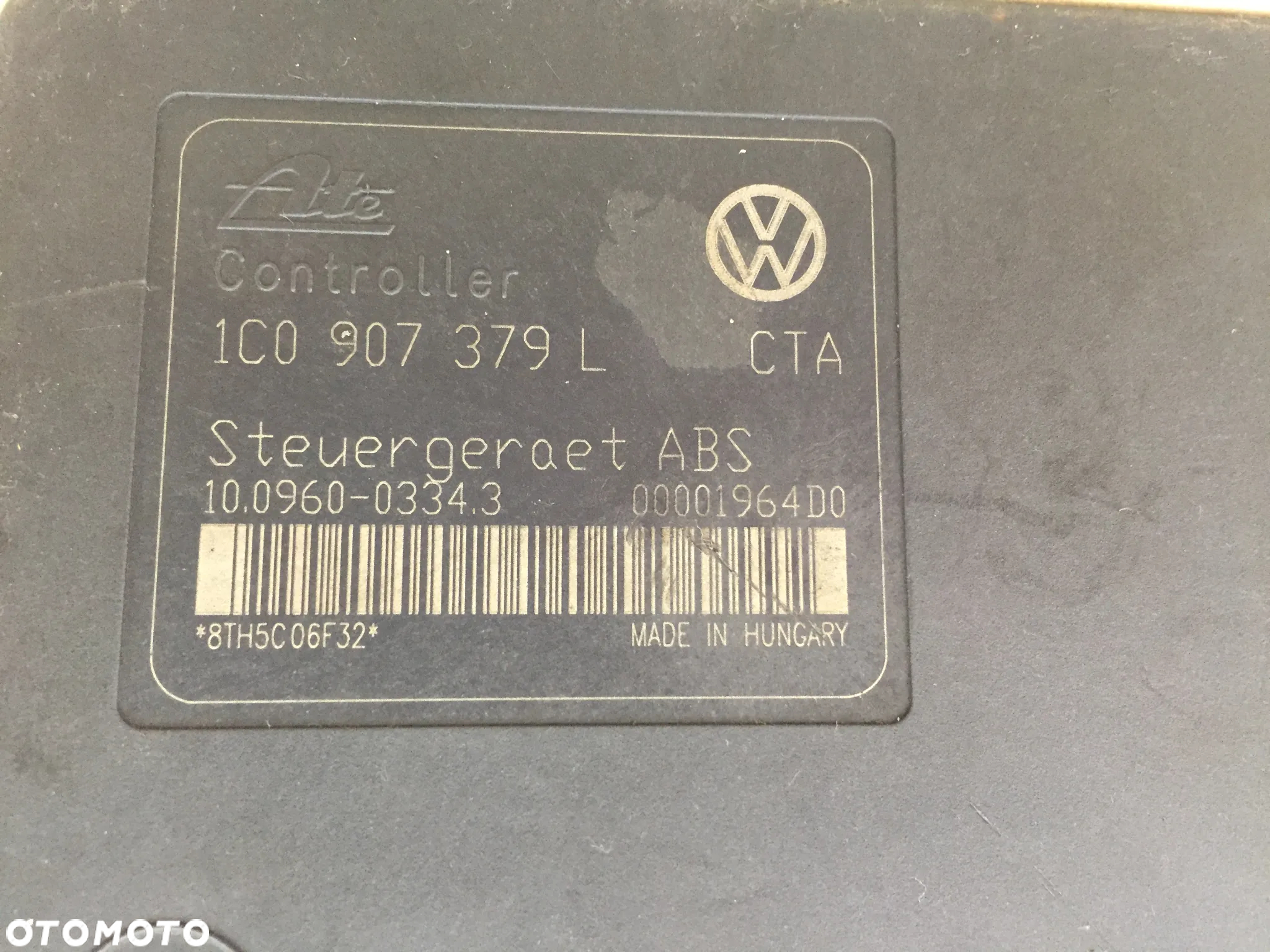 STEROWNIK POMPA ABS LEON I OCTAVIA A3 GOLF IV BORA TOLEDO II 1C0907379L 1J0614117G - 8