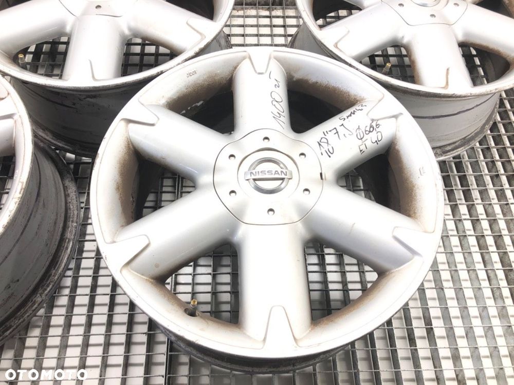 FELGI ALUMINIOWE KOMPLET 18 7.5J 5X114,3 ET40 ŚRODEK CENTR. 66.6  NISSAN MURANO I (Z50) 2002 - 2009 - 4