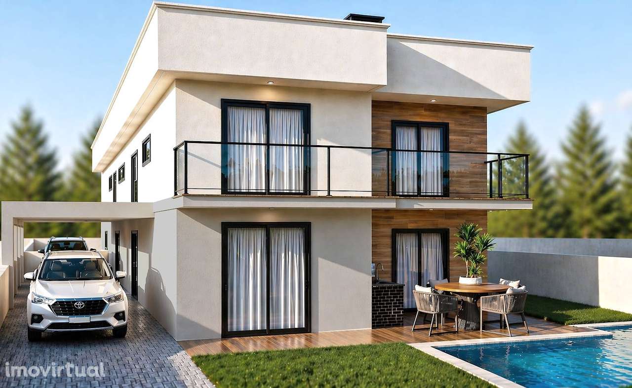 Moradia T4 com Piscina em Fernão Ferro- Fração B - Grande imagem: 2/26