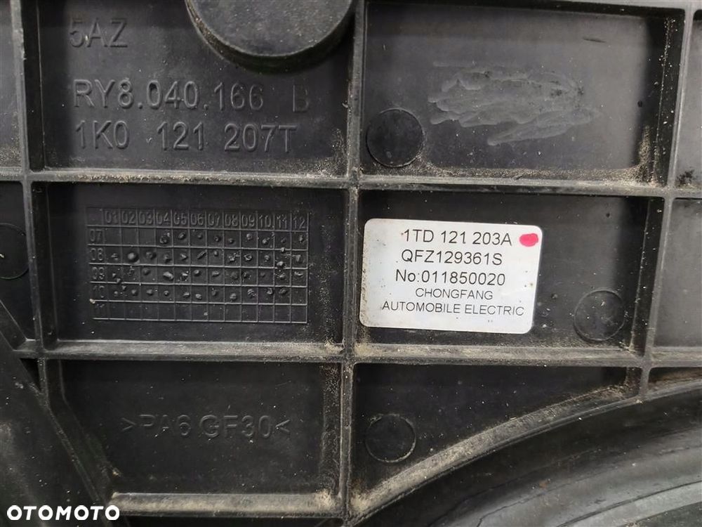 Chłodnica wody VW Passat B6 2005-2010 1,9 TDI 1TD121203A ORYGINAŁ - 9