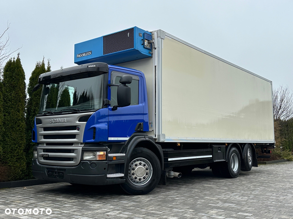 Scania P380 / 6X2 / CHŁODNIA / Oś- SKRĘTNA - PODNOSZONA /