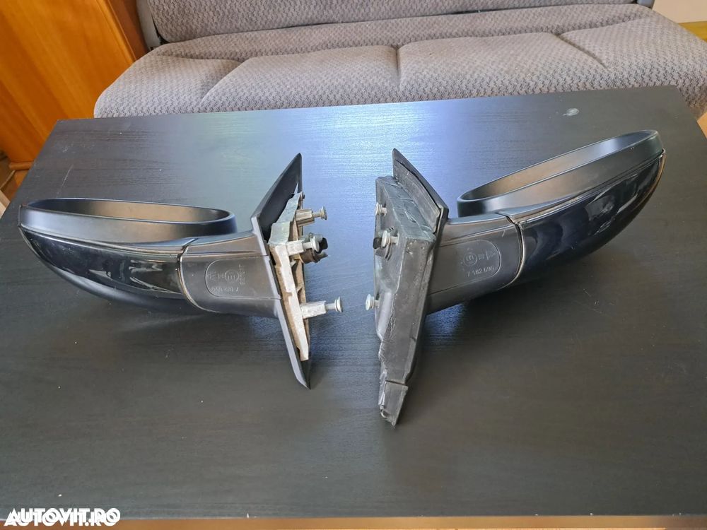 Oglinda exterioara electrica stanga dreapta model facelift culoarea negru Originala BMW E90 LCI - 4