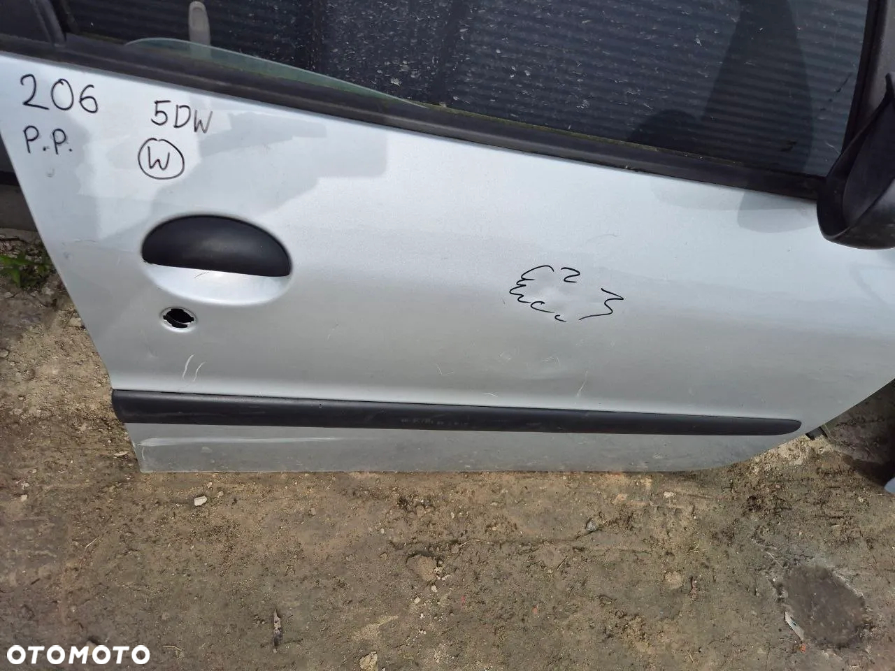 MASKA DRZWI PRZEDNIE DRZWI TYLNE PEUGEOT 206 - 4
