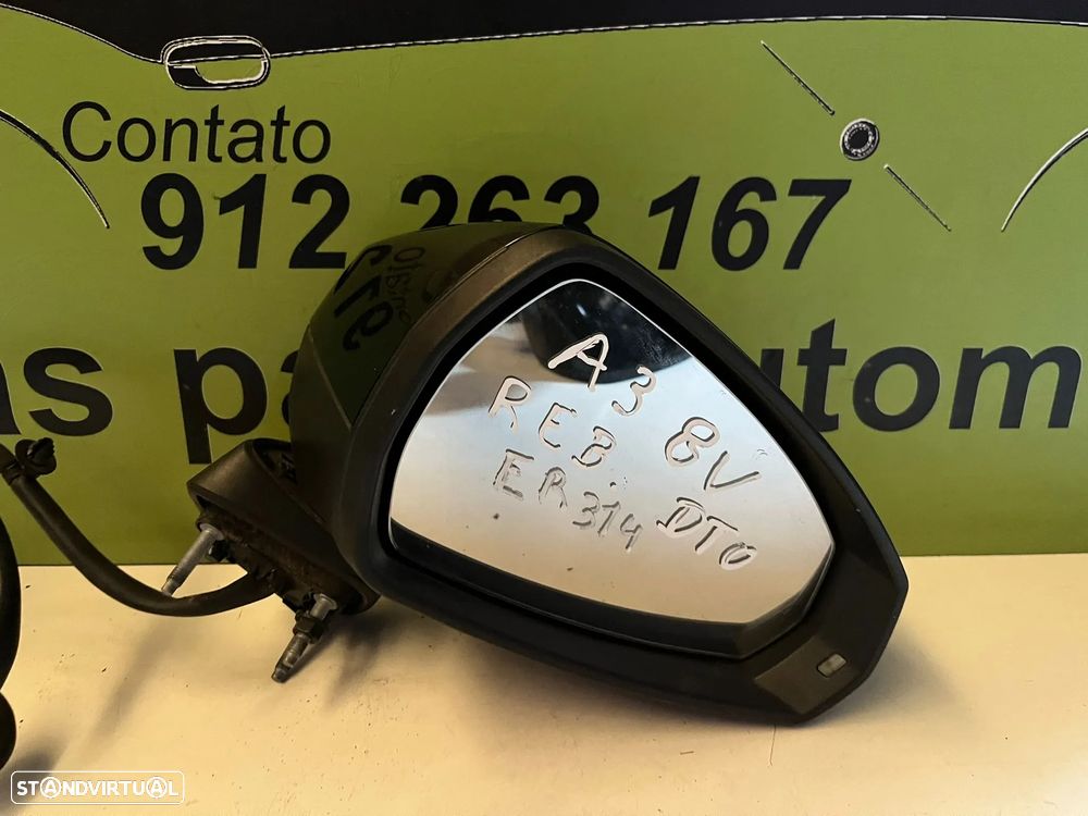Audi A3 8V ESPELHO RETROVISOR REBATIVEL - ER314 - 8