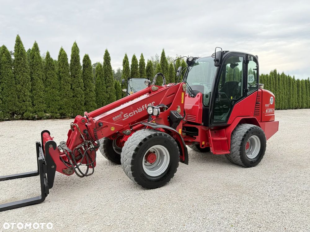 Schaffer 6370 T / TELESKOP / 2014 ROK / MAŁE GABARYTY SZER-157CM / ORYGINAŁ / ZADBANA / SPROWADZONA Z NIEMIEC / PIĘKNIE UTRZYMANA / KLIMA / BEZ DPF I ADBLUE / 6390 6680 3550 3560 4560 4580 8090 TM 180 220 JCB - 38