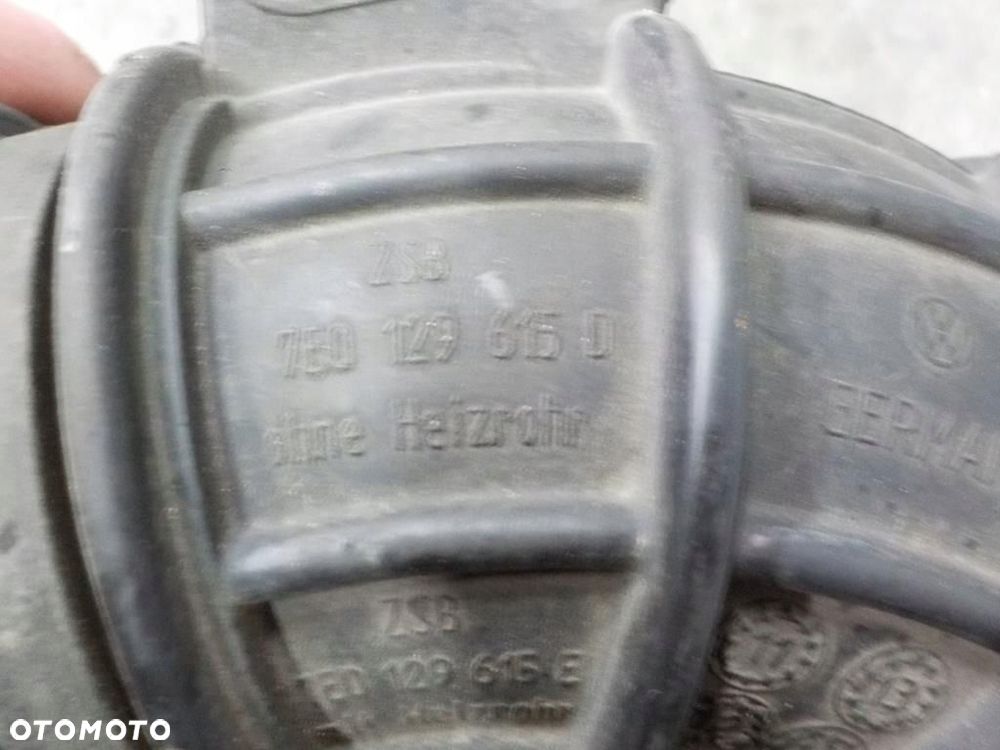 VW T5 2.0 TDI RURA WĄŻ DOLOT POWIETRZA 7E0129615D - 3