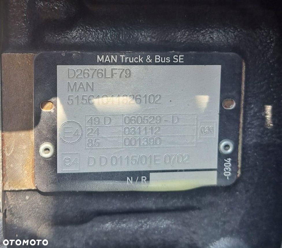 KOMPLETNY SILNIK MAN TG3 TGX NOWY MODEL D2676 LF79 510KM 2022+ - 7