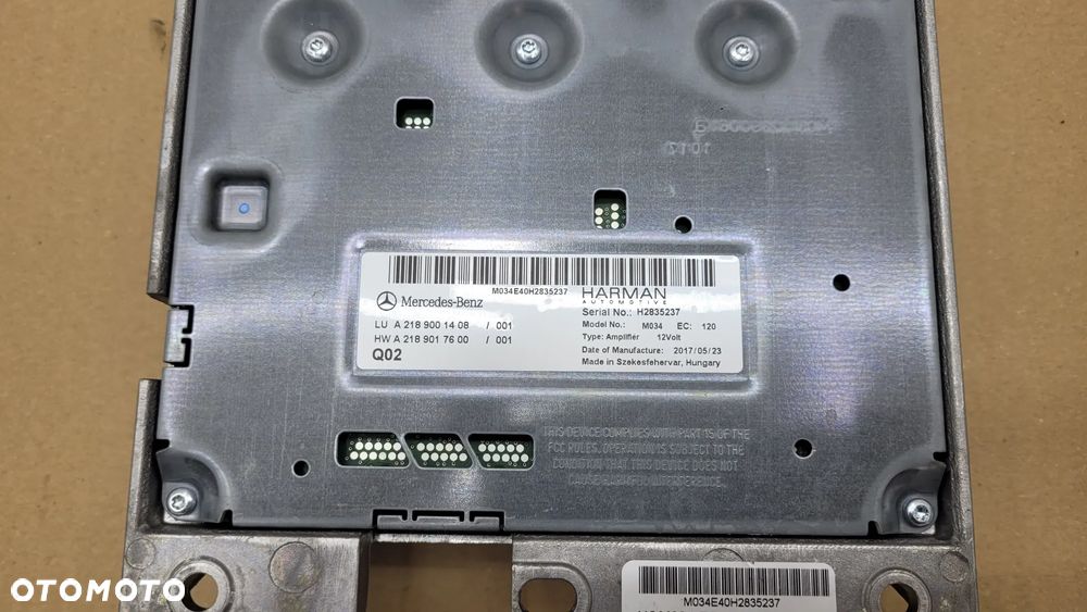 Wzmacniacz Harman Kardon w212 w213 w117 W218 W176 w245 A2189001408 - 3