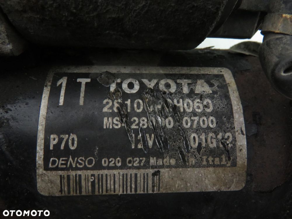 ROZRUSZNIK TOYOTA AVENSIS II T25 2.4 281000H060 MS4280000700 - 2