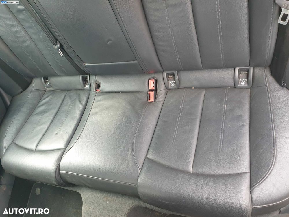 Interior Piele Scaune Stanga Dreapta Fata Fara Incalzire si Bancheta Spate cu Spatar Rabatabil Audi A6 C7 Break Avant NFL Non Facelift 2011 - 2014 [K5437] [K5438] [K5439] [K5440] - 4