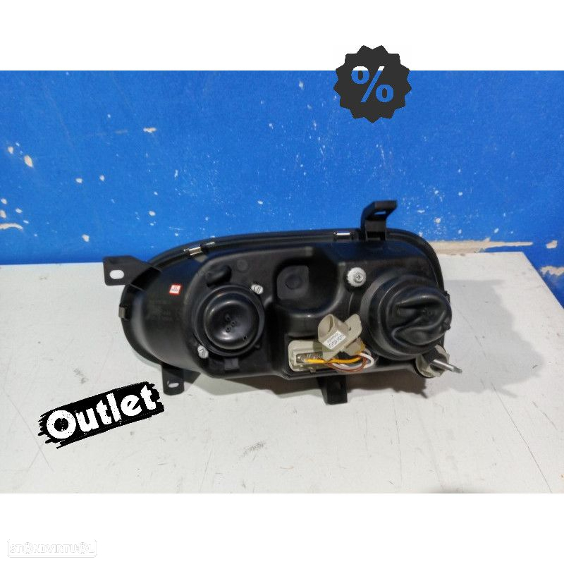 R011528C2 FAROL DIREITO PARA VOLKSWAGEN VW GOLF 3 91-97 OLHOS DE ANJO PRETOS - 4