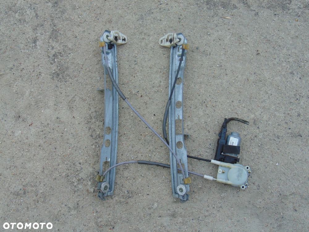ORYGINAŁ podnośnik mechanizm szyby pasażera prawy przód przedni Renault Megane 2 II 5D 5 drzwi 02-08r - 1