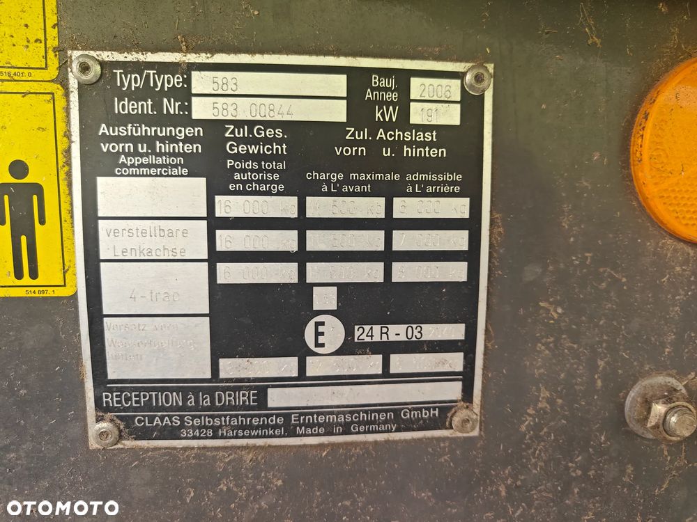 Claas Lexion 520, 1900h, 5.4m vario - 9