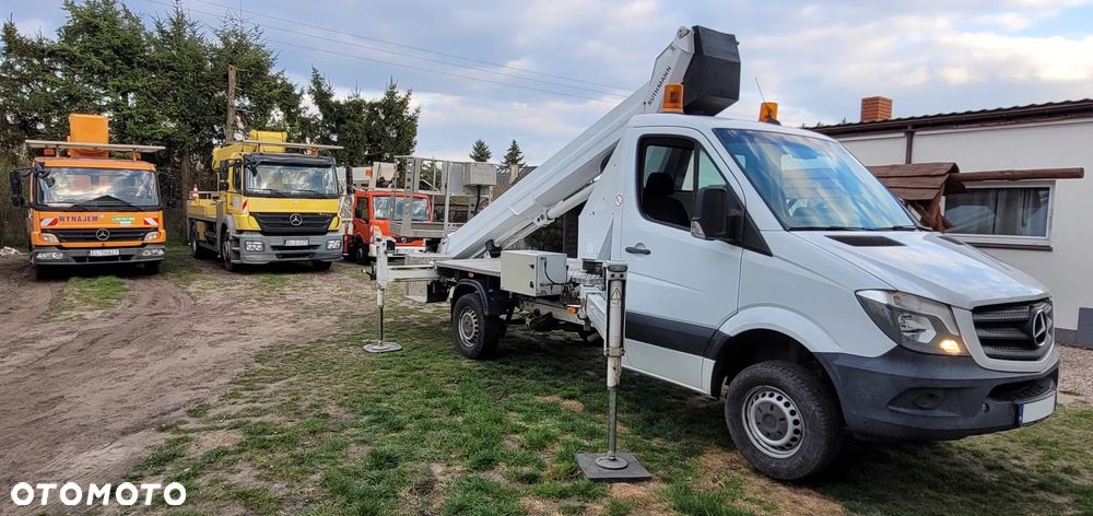 Mercedes-Benz Sprinter 229 000 netto podnośnik koszowy zwyżka 27 m Ruthmann TB 270 - 2