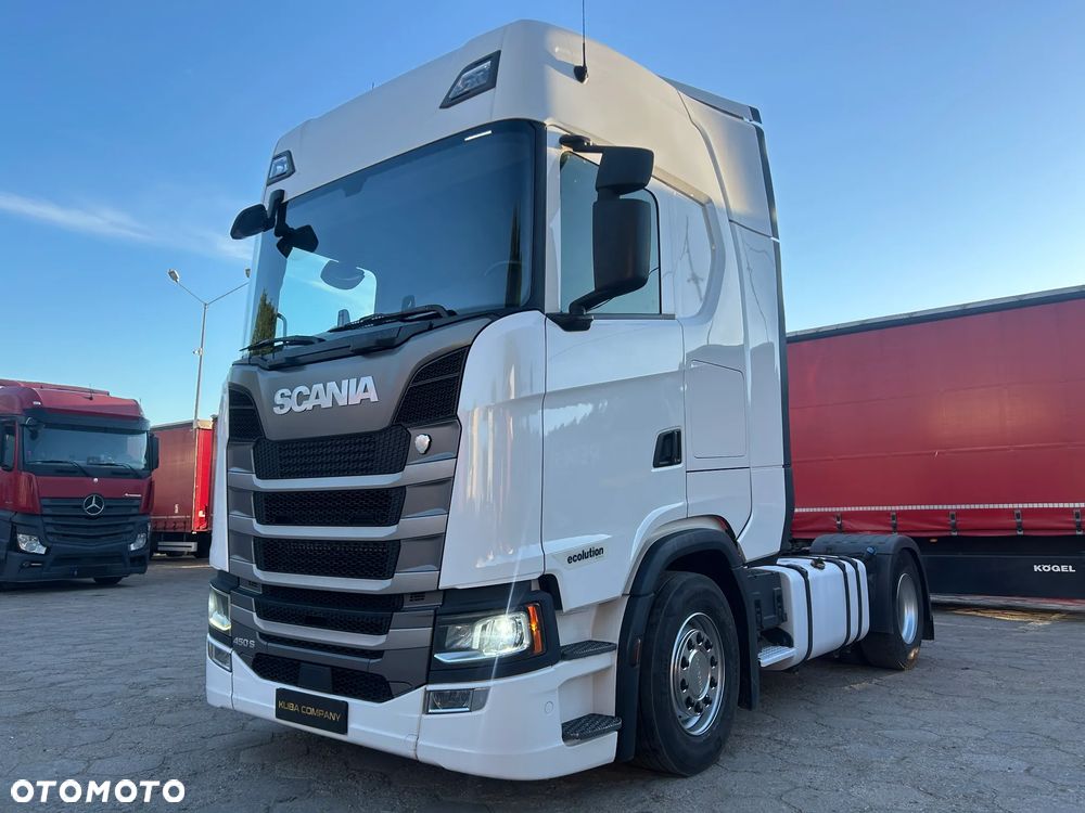Scania S450 RETARDER / LED / NAWIGACJA / WIRTUALNE ZEGARY / 2 ZBIORNIKI PALIWOWE / LODÓWKA / PRZEBIEG 756 TYS. KM / SCANIA z POLSKIEGO SALONU / 2020 ROK !! - 2