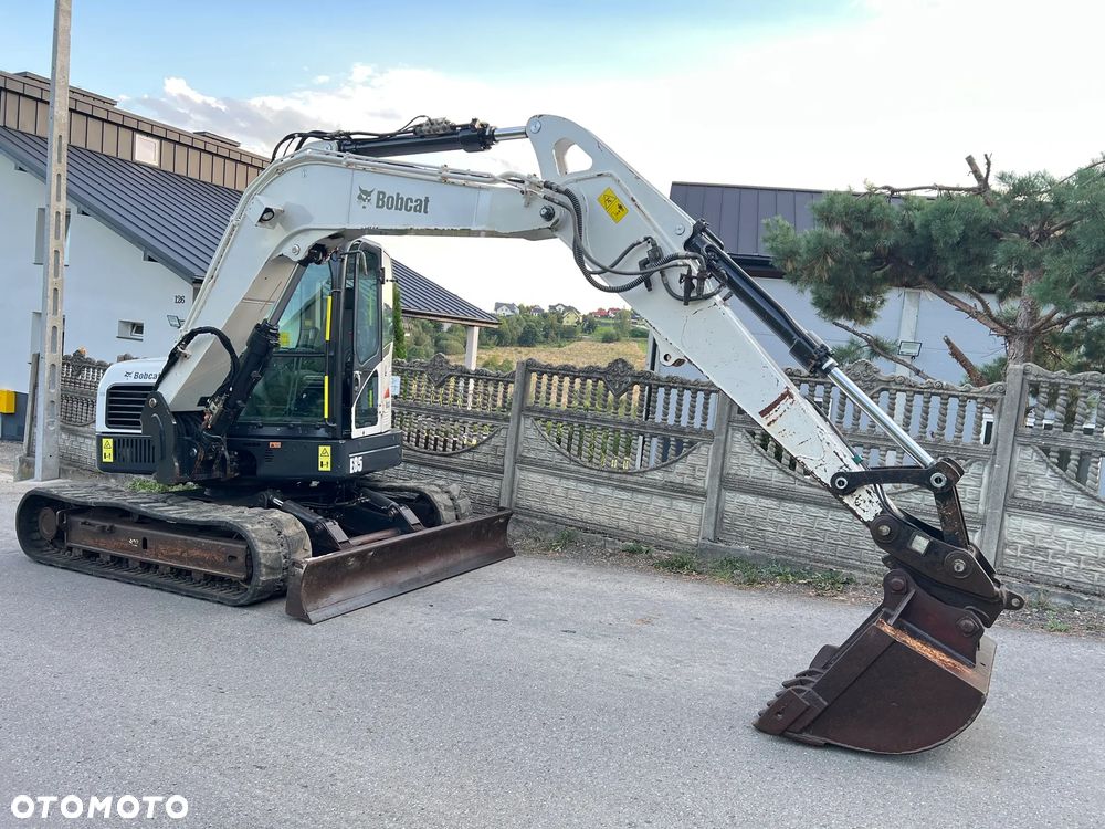 Bobcat E85 | Koparka Gąsienicowa | BOBCAT E85 | 8 Ton | Zerowy Obrys | Długie Ramie | Klimatyzacja | Stan Bardzo Dobry | - 11