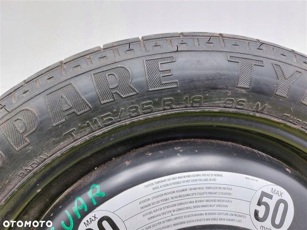 Koło dojazdowe FELGA STALOWA Jaguar XJ X300 94-97 5X120 3.5J X 18 ET 45 - 4