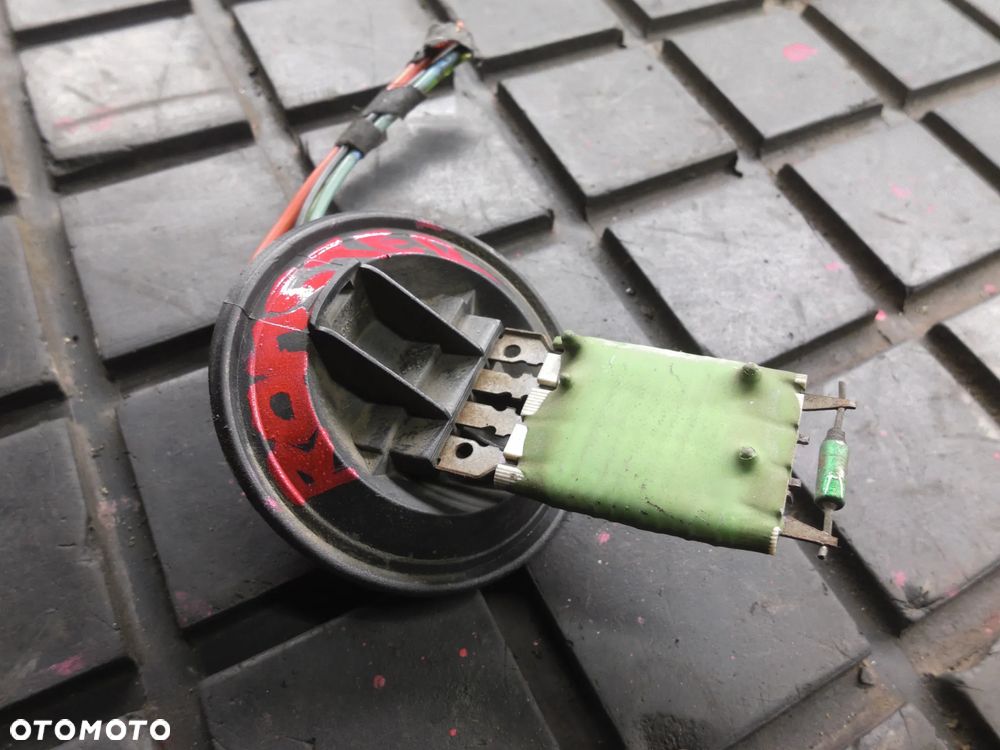 REZYSTOR OPORNIK DMUCHAWY NAWIEWU SKODA ROOMSTER + WTYCZKA INSTALACJA - 3