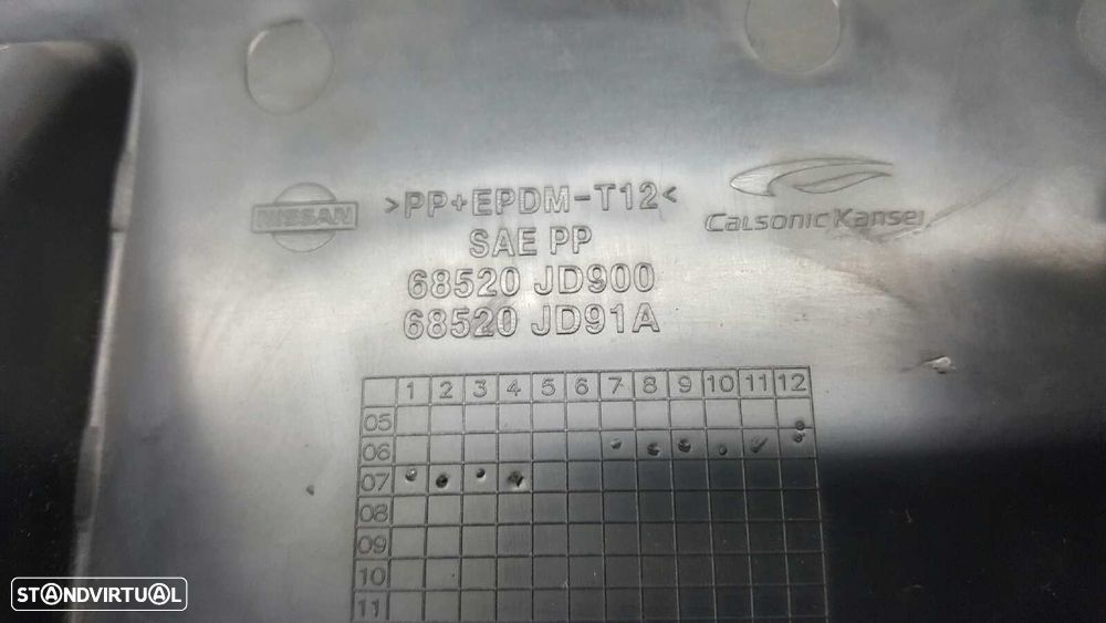 PORTA LUVAS NISSAN QASHQAI (J10) ACENTA - 6