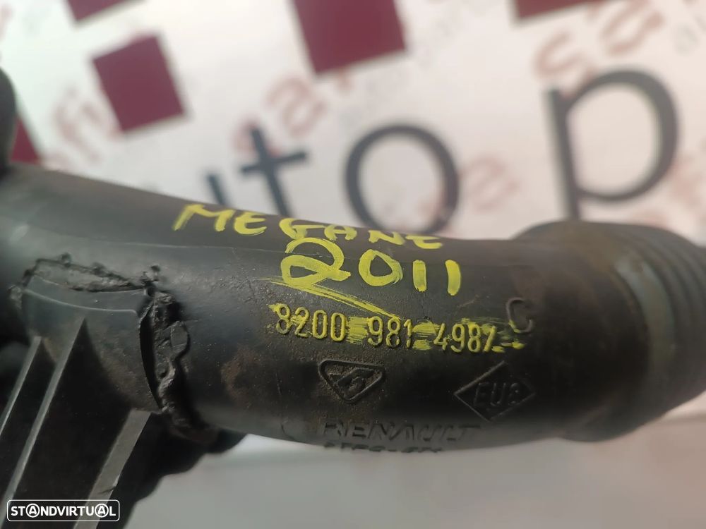 TUBO INTERCOOLER RENAULT MEGANE III / SCENIC III 1.5DCI REF: 8200981498 C - 6