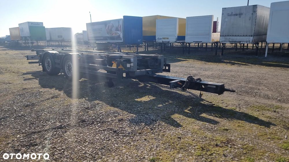 System Trailers 27.000zł netto TANDEM RAMA OCYNK BDF 7.45-7.80M 2017 ROK DHL DACHSER DPD DOLNY ZACZEP OPONY 385/55R22.5 ST.IDEALNY MOŻLIWOŚĆ TRANSPORTU - 3