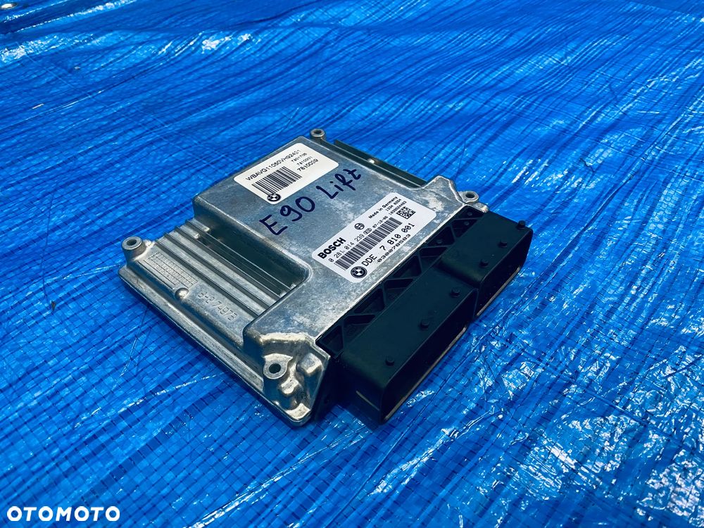 KOMPUTER STEROWNIK SILNIKA BMW E87 E90 E91 LIFT 320D N47 143KM MANUAL ; 7810001 ; 0281014239 ORYGINAŁ - 2