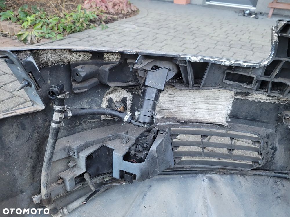 AUDI A6 C6 LIFT ZDERZAK PRZEDNI PRZÓD PDC CZUJNIKI SPRYSKI XENON  LX5Y - 4