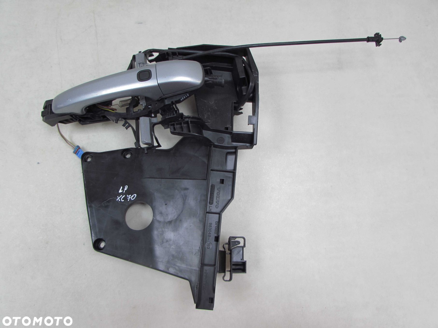 VOLVO S80 V70 III XC60  KLAMKA ZEWNETRZNA KASETA LEWA PRZOD TYL UK KEYLESS 477 30661072 30784205 - 1