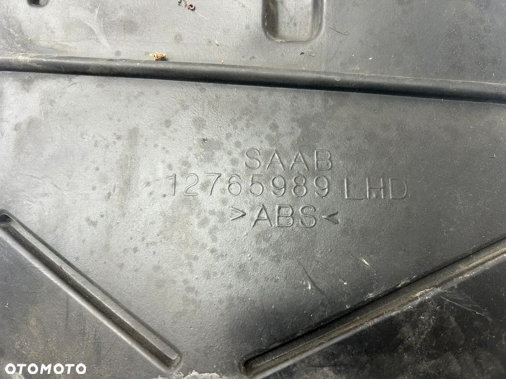 Saab 93 9-3 osłona filtra kabinowego kabiny zaślepka 2003-2011 europa 12765989 ociekacz podszybie - 3
