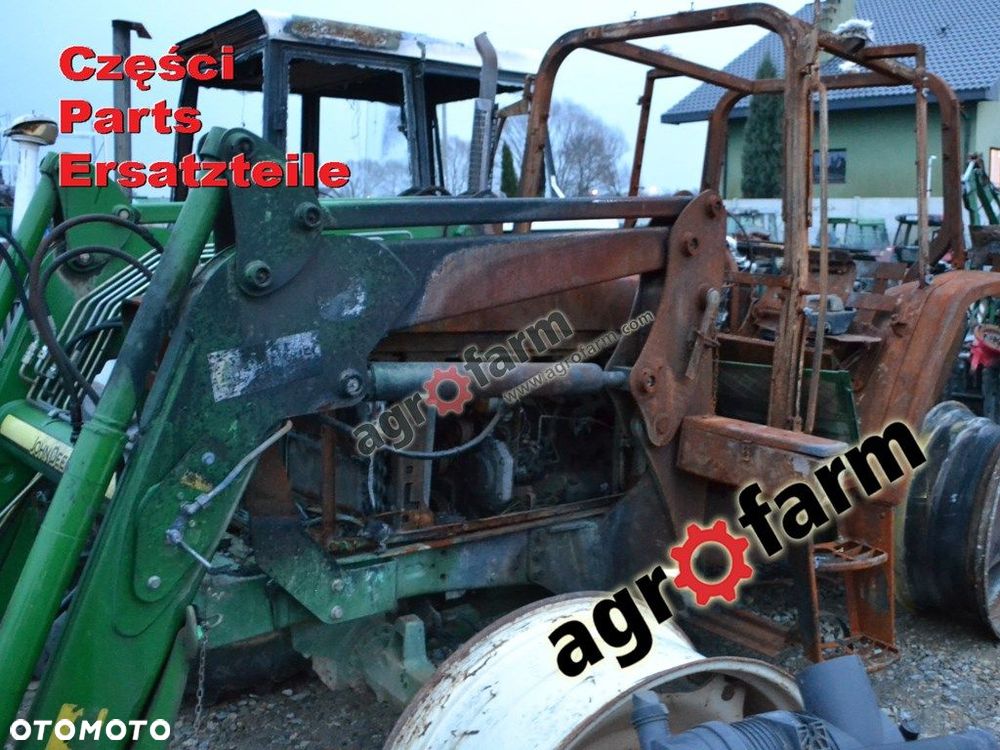 John Deere 6110 części, silnik, skrzynia biegów - 4