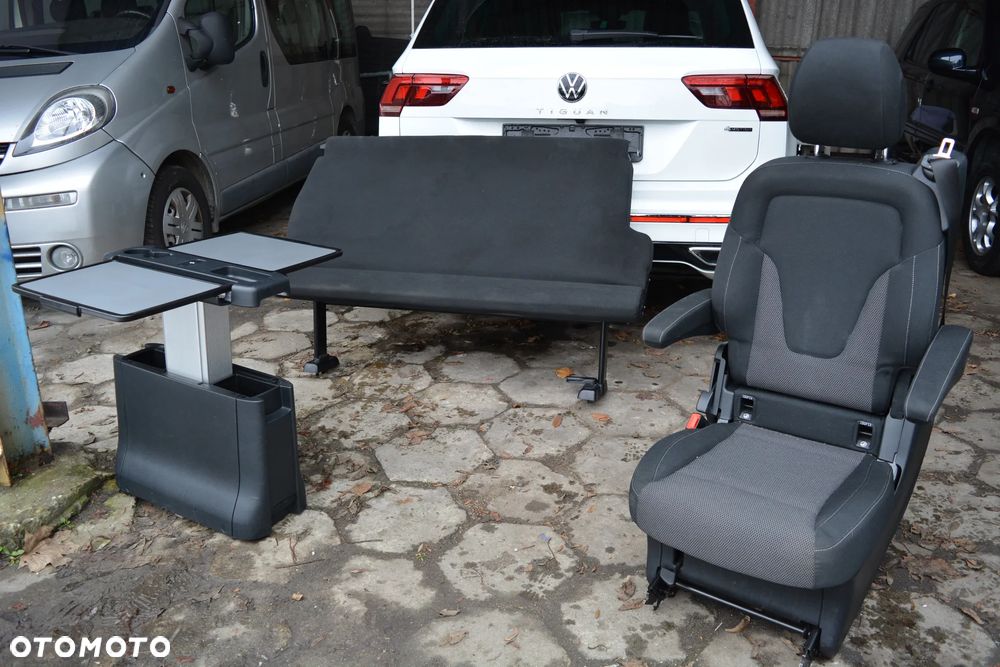 STOLIK Rozkładany Łóżko Fotel Pojedynczy Mercedes 447 V Klasa VIANO - 4