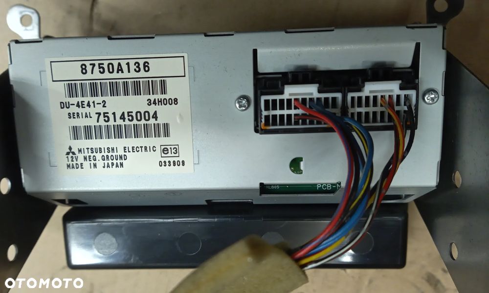 Mitsubishi Grandis radio wyświetlacz 34U200 DY-1ME8U4-T - 5