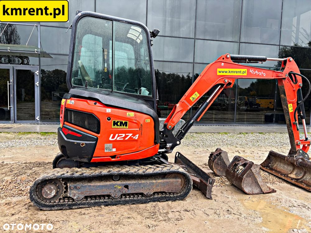 Kubota U27-4 MINI-KOPARKA 2019R. | JCB 8025 8030 CAT 302.5 302.4 303 KUBOTA U 27 - 30