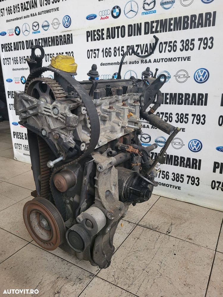 Motor Renault Dacia 1.5 Dci Euro 3 Cod Motor K9KB702 Kangoo Clio Logan Megane Etc. Testat Cu Garant - 3