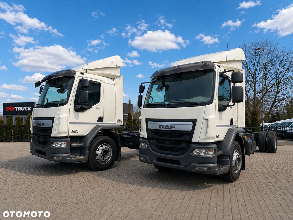 DAF LF 320 FA 119/ZFC AUTOMAT 2017 ROK !!! EURO6, RAMA DO ZABUDOWY ! DMC 18000kg, - 4