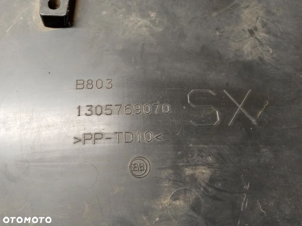 Listwa błotnika lewy tył tylna lewa Fiat Ducato III 06-14r 1305769070 - 6