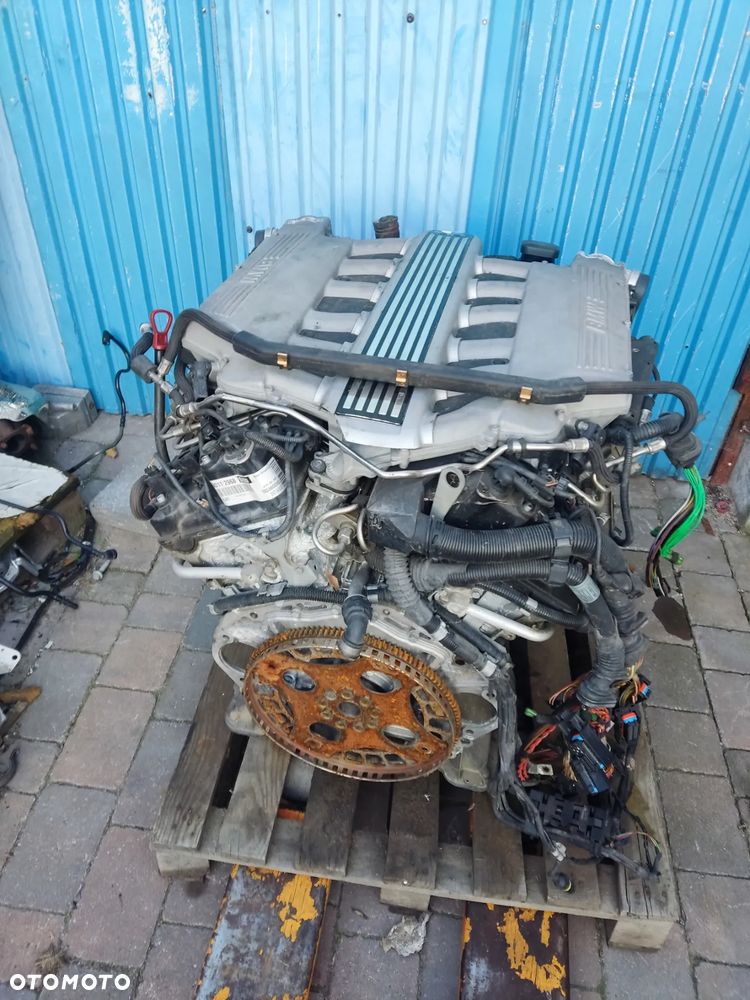 BMW N73 B60 E65 66  V12 kompletny silnik z komputer stacyjka kluczyk sterownik instalacja - 14