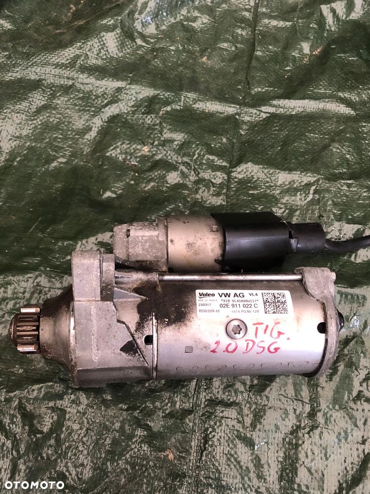 VW skoda audi rozrusznik  2.0 DSG 02E911022C w pełni sprawny - 1