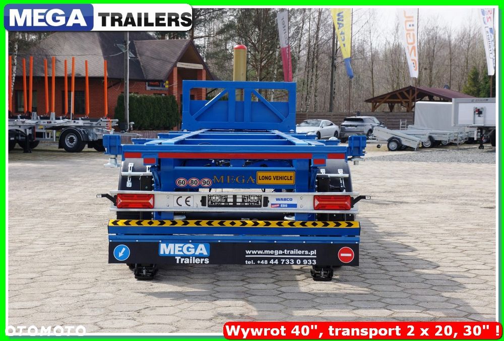 Mega 65 m³ wywrotka na kontener 40 Ft / do 44,0 T DMC zestawu !!! - 34