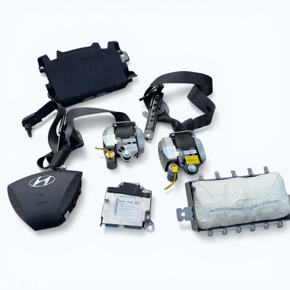 Poduszki powietrzne komplet AirBag pasy sensor Hyundai i40 lift UK - 1