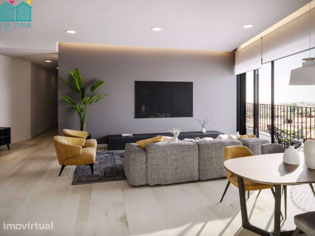 Apartamento T3 com Lugares de Garagem em Aveiro - Grande imagem: 2/14