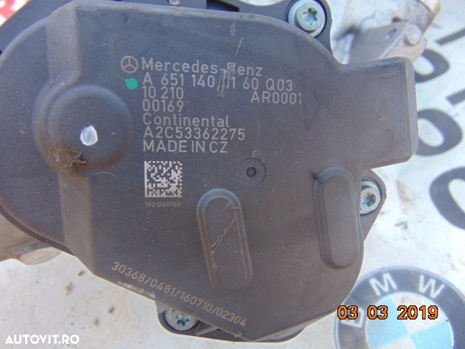 Egr Mercedes C Class W204 2.2cdi euro 5 E Class W212 dezmembrez w204 cla glk - 1
