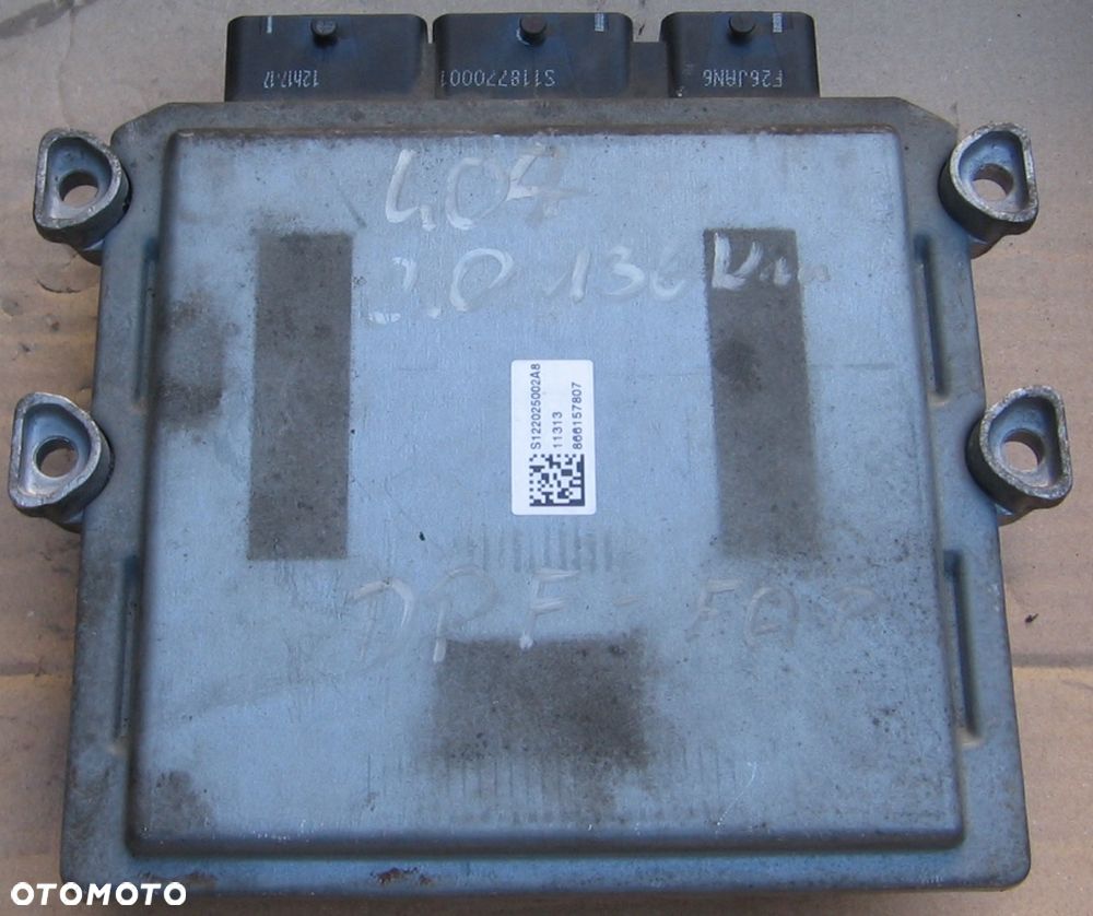 CITROEN C4 PEUGEOT 407 2.0 HDI sterownik silnika 9662272880 - 3