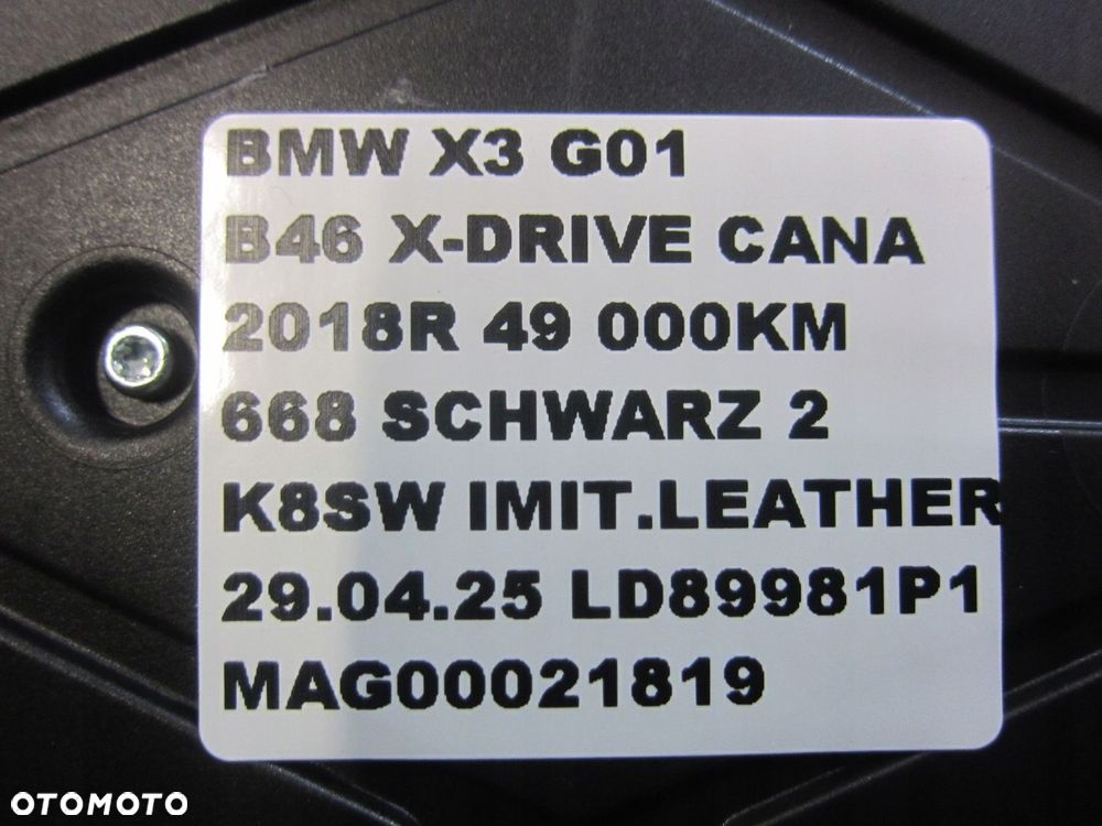 BMW X3 G01 G30 KOMPUTER MODUŁ STEROWNIK BDC 8715810 61358715810 5A908E8 - 7