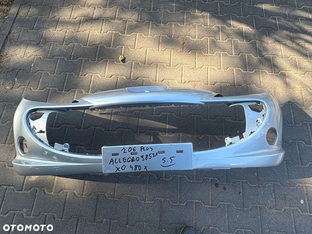 PEUGEOT 206+ PLUS 09-12 ZDERZAK PRZÓD PRZEDNI - 1