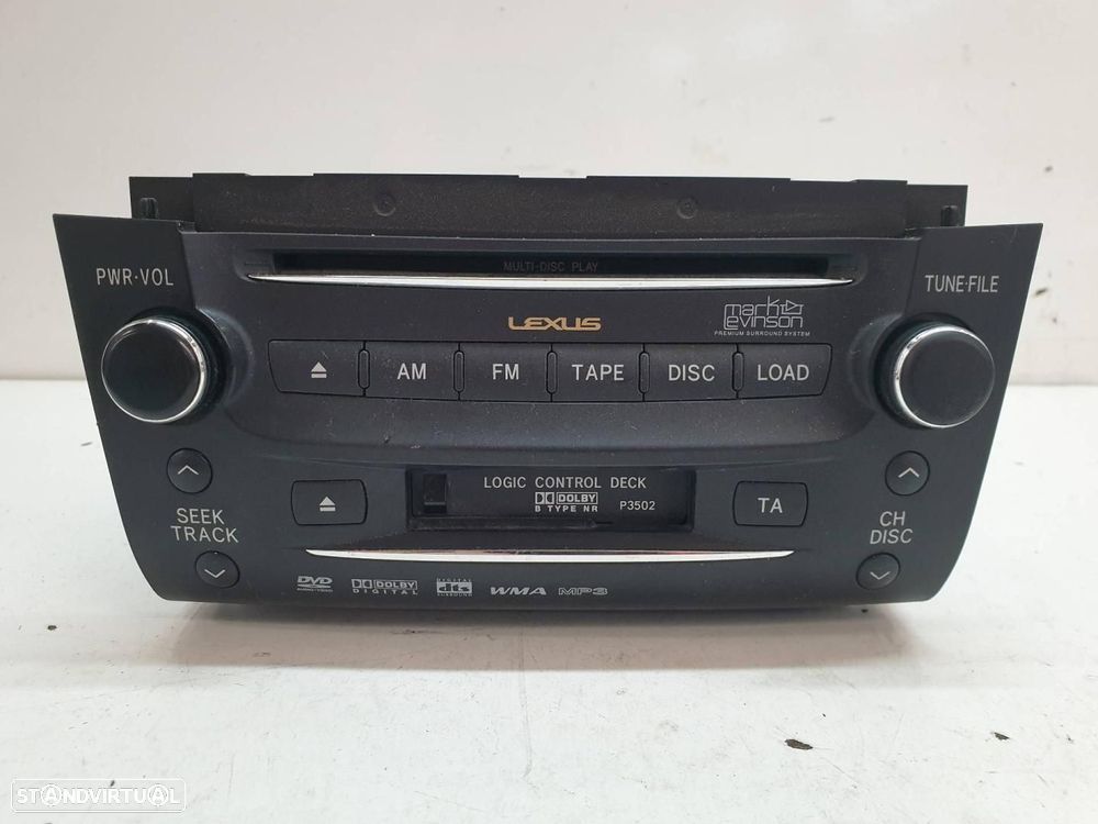 SISTEMA DE ÁUDIO RÁDIO CD LEXUS GS GSUSWS19 - 1