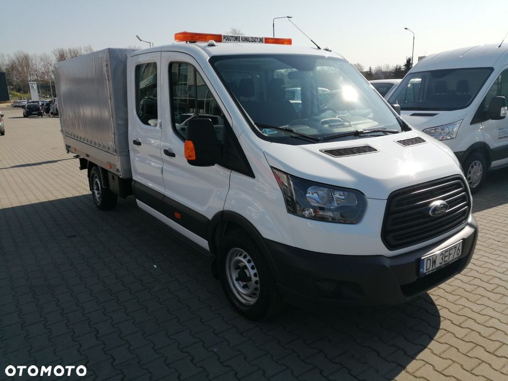Ford TRANIST/ D-CAB /bliźniak/  7 osób / skrzynia/ wywrotka/plandeka - 7