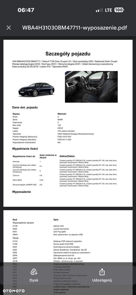 BMW Seria 4 420i M Sport sport - 22