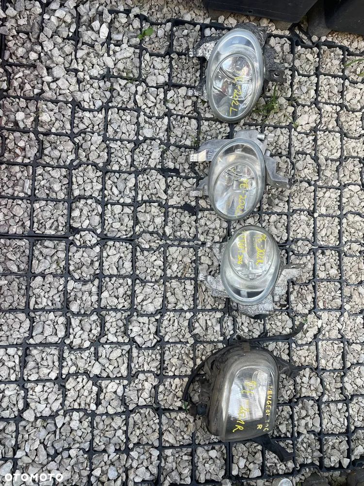 PEUGEOT REFLEKTORY HALOGEN KIERUEK LEWE PRAWE - 16